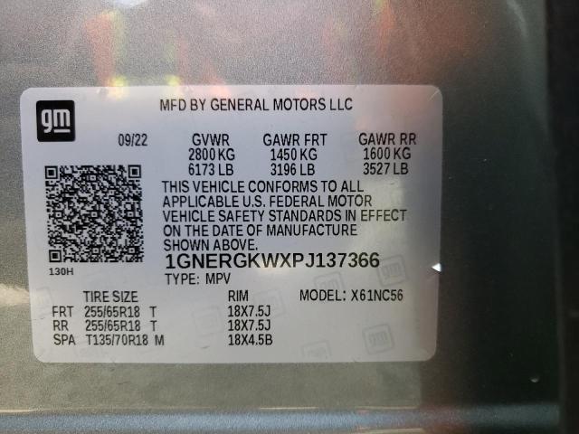 2023 CHEVROLET TRAVERSE L - 1GNERGKWXPJ137366