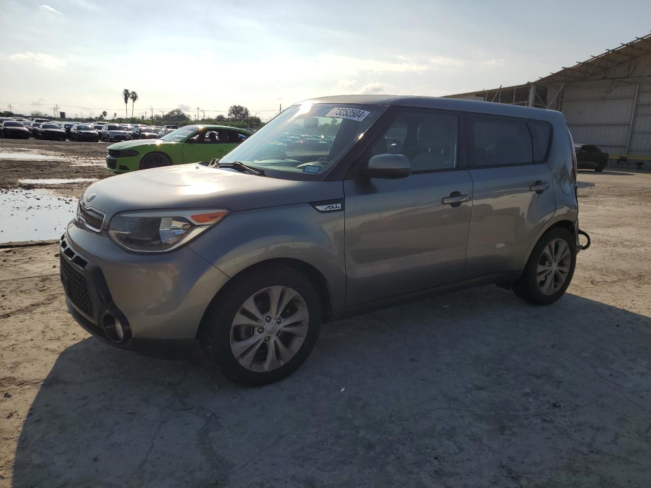 KIA SOUL + 2016 gray  gas KNDJP3A51G7269041 photo #1