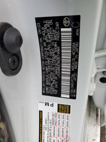 2024 TOYOTA COROLLA SE - JTDS4MCE9R3519989
