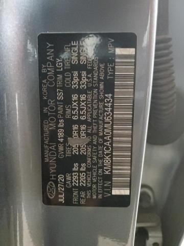 2021 HYUNDAI KONA SE - KM8K1CAA0MU634434
