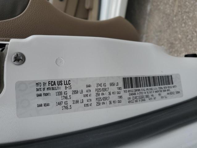 2016 CHRYSLER TOWN & COU - 2C4RC1GG3GR119863
