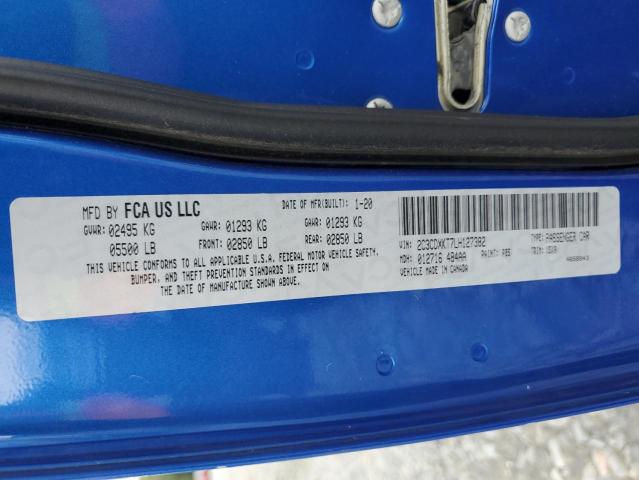2020 DODGE CHARGER PO - 2C3CDXKT7LH127382