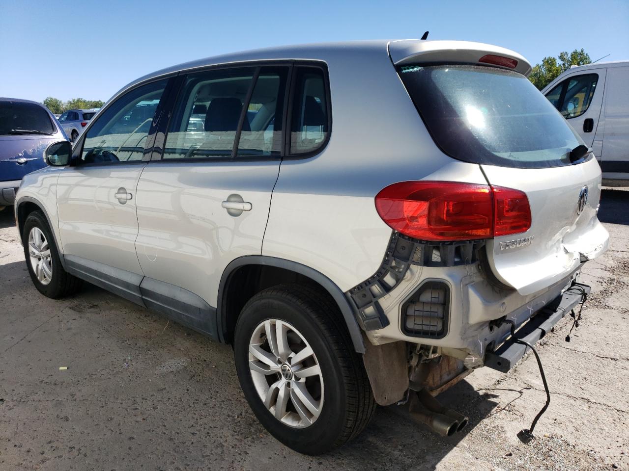 Lot #2862669203 2013 VOLKSWAGEN TIGUAN S