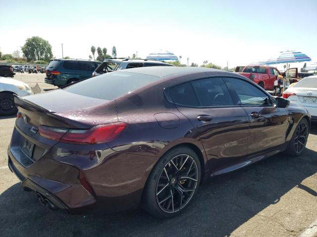 BMW M8 2020 burgundy  gas WBSGV0C01LBT81631 photo #4