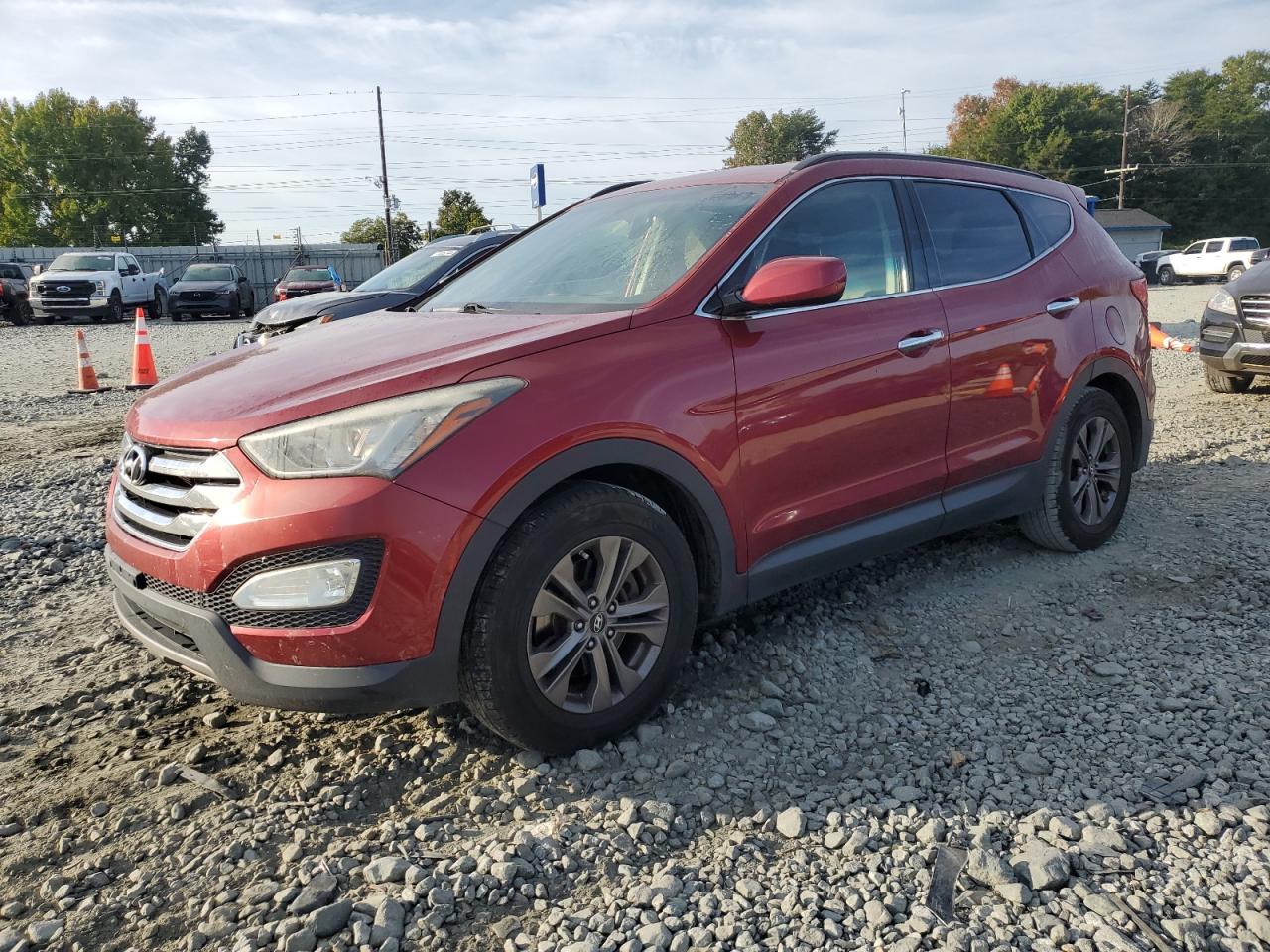  Salvage Hyundai SANTA FE