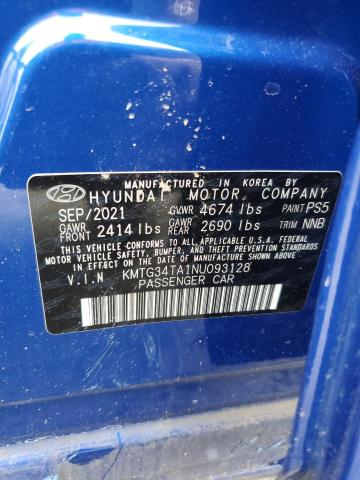 2022 GENESIS G70 BASE - KMTG34TA1NU093128