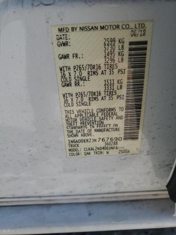 2018 NISSAN FRONTIER S - 1N6AD0ER2JN767690