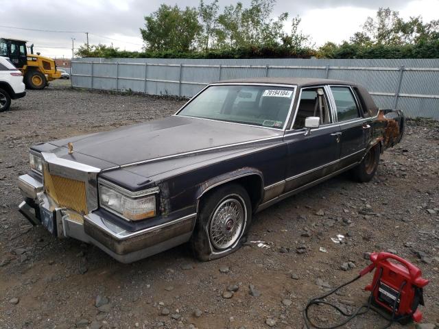 CADILLAC BROUGHAM 1991 brown  gas 1G6DW54EXMR701457 photo #1