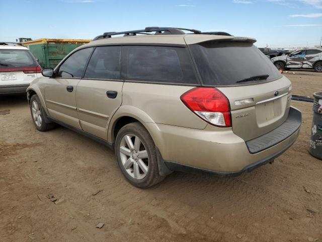 SUBARU OUTBACK 2. 2008 gold  gas 4S4BP61C287315753 photo #3