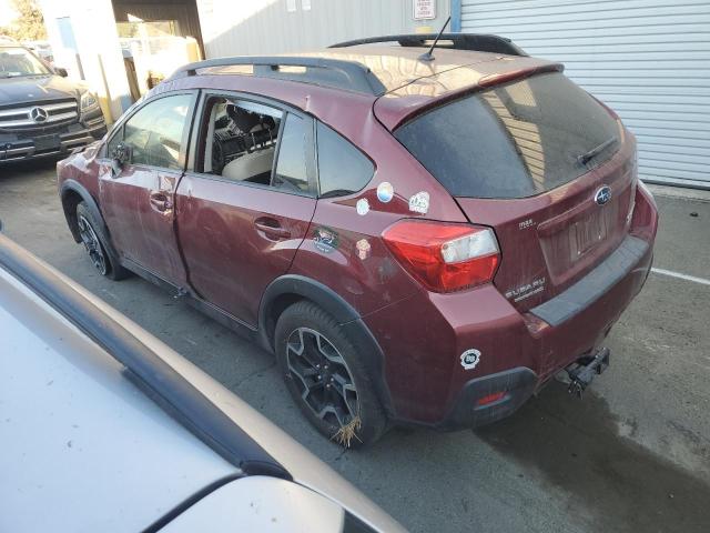 SUBARU CROSSTREK 2017 burgundy 4dr spor gas JF2GPABC3HH257434 photo #3