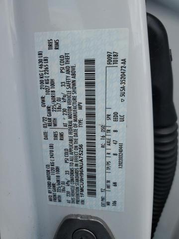 2022 FORD ESCAPE SEL - 1FMCU9H96NUA75256