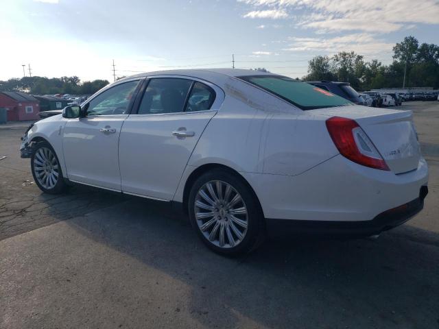 LINCOLN MKS 2014 white  gas 1LNHL9EK6EG609600 photo #3