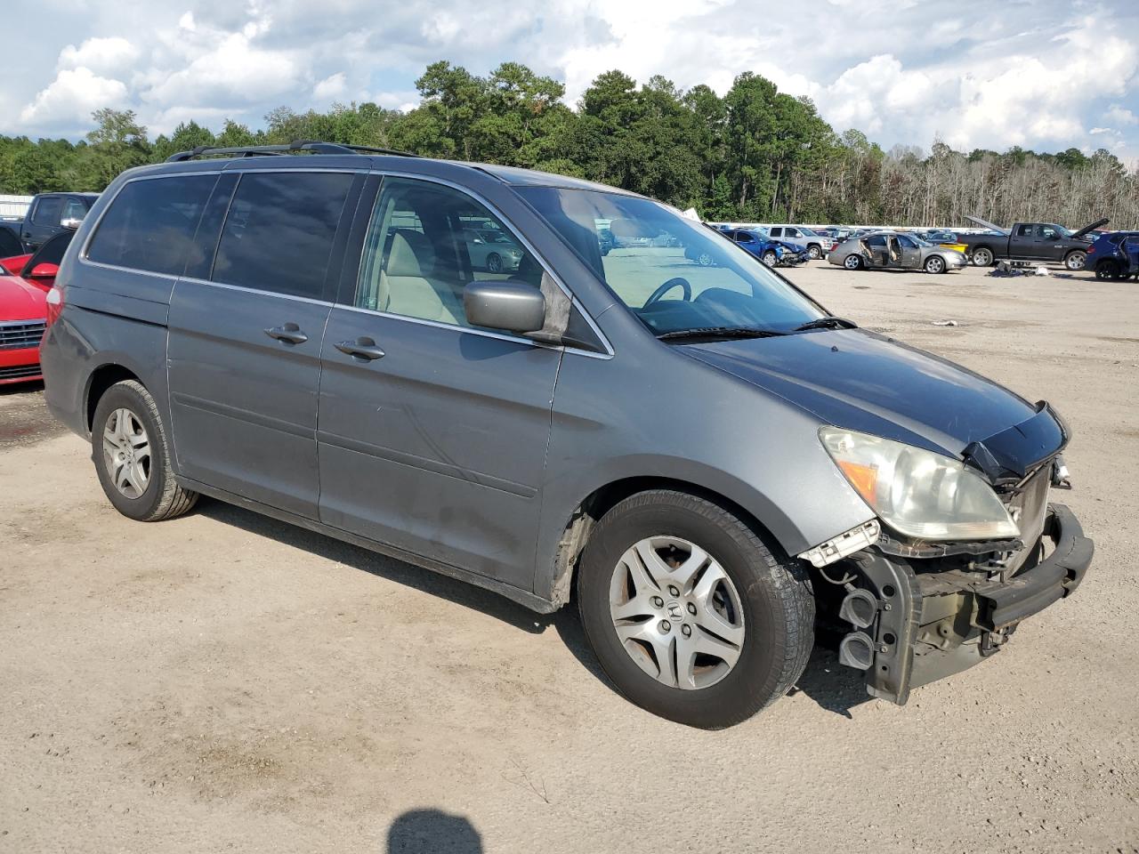 Lot #2919060562 2007 HONDA ODYSSEY EX