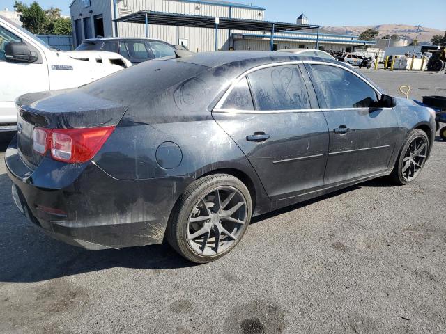 CHEVROLET MALIBU LS 2015 black sedan 4d gas 1G11A5SLXFF323282 photo #4