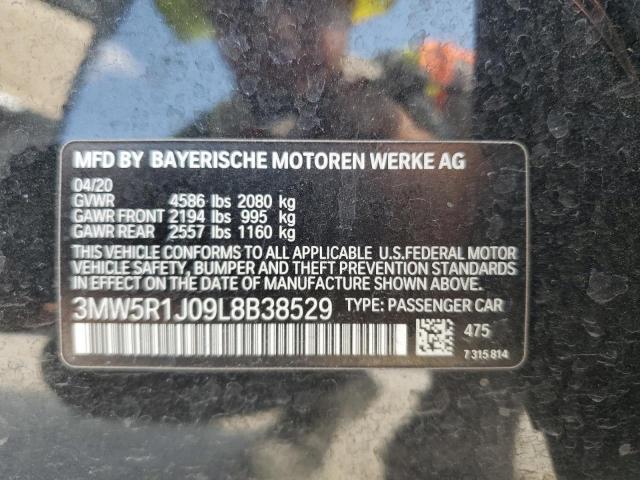 2020 BMW 330I - 3MW5R1J09L8B38529