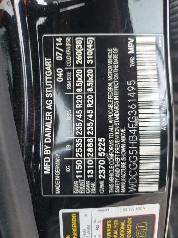 2015 MERCEDES-BENZ GLK 350 - WDCGG5HB4FG361495