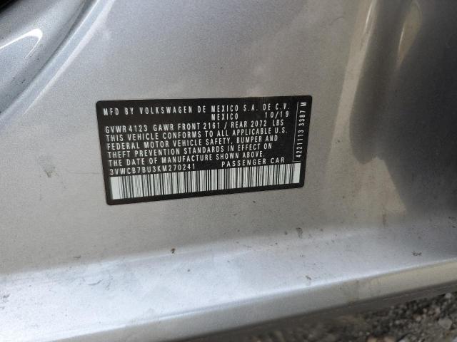 2019 VOLKSWAGEN JETTA S - 3VWCB7BU3KM270241