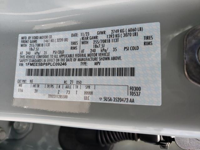 2023 FORD BRONCO BAS - 1FMEE5BP8PLC09246