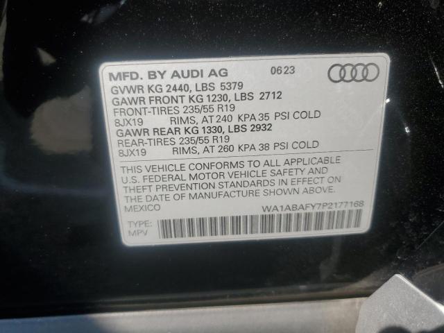 VIN WA1ABAFY7P2177168 2023 Audi Q5, Premium 40 no.13