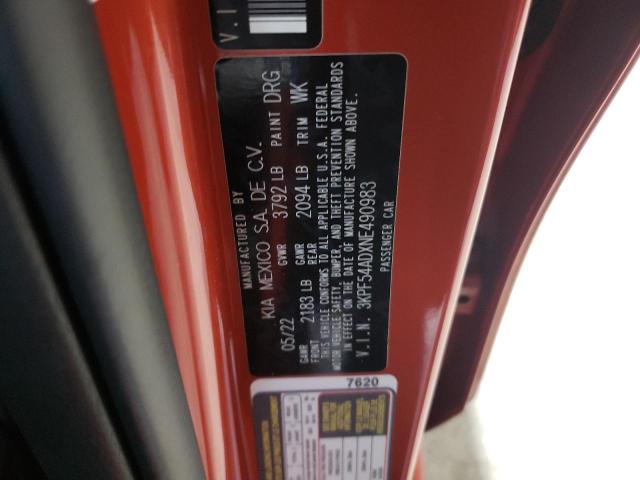 2022 KIA FORTE GT L - 3KPF54ADXNE490983