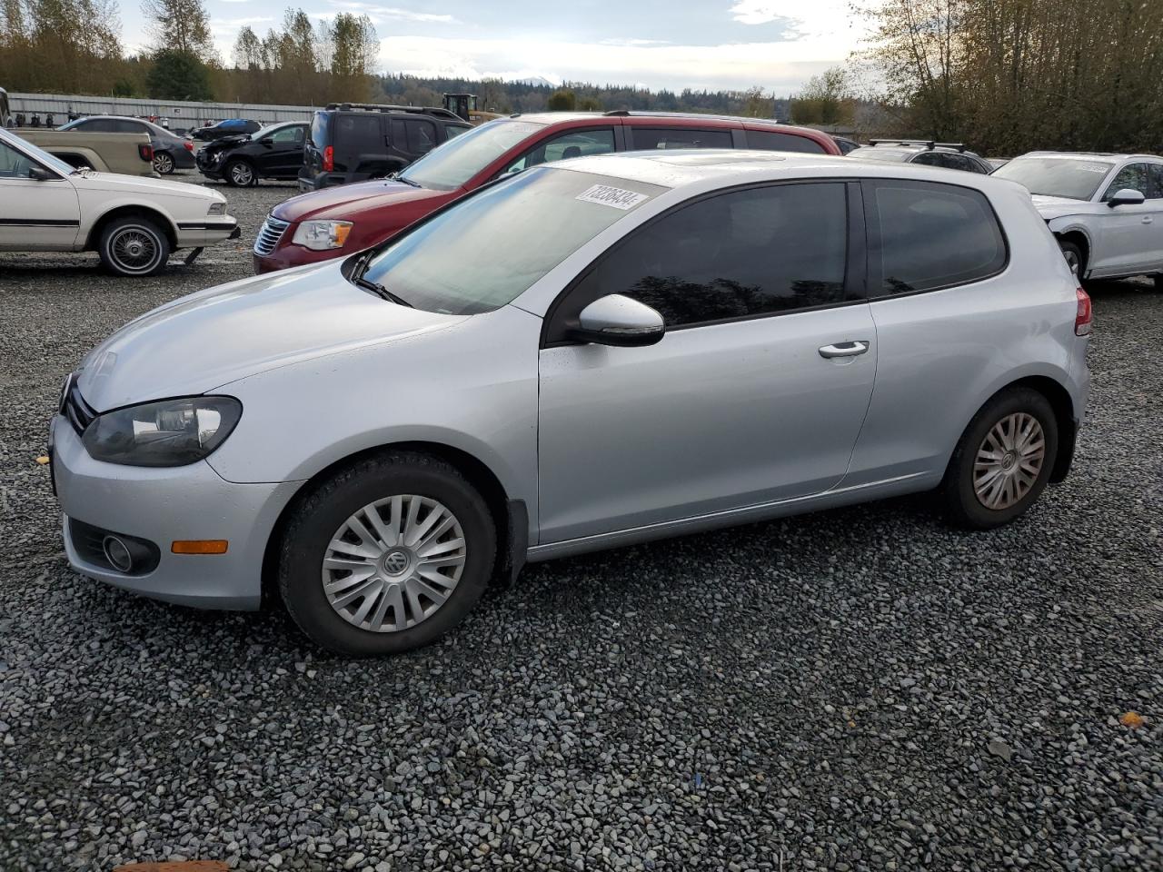 Lot #2989373672 2011 VOLKSWAGEN GOLF