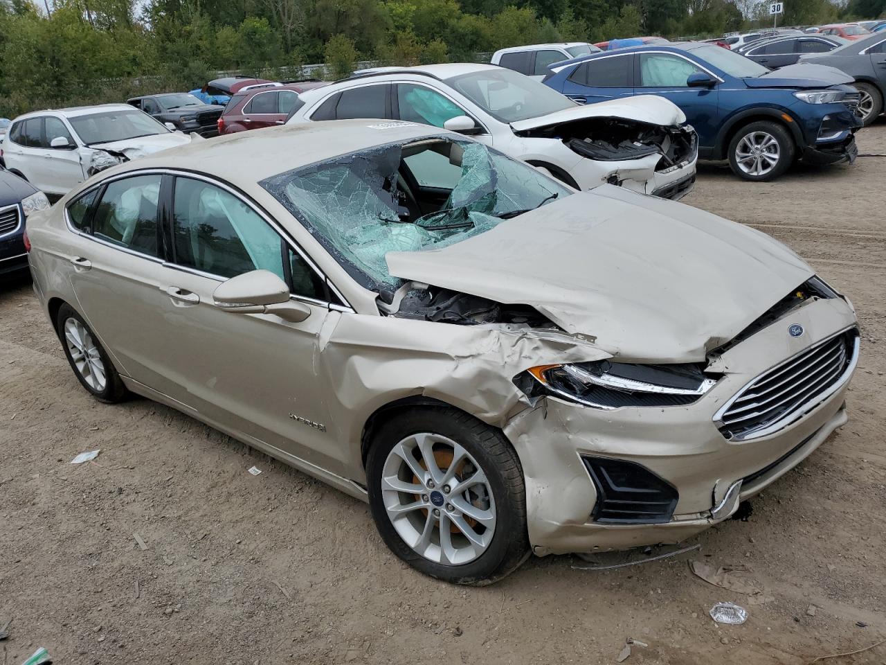 Lot #2988854651 2019 FORD FUSION SEL