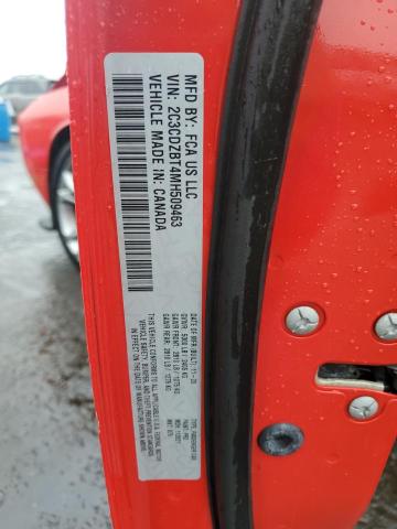 2021 DODGE CHALLENGER - 2C3CDZBT4MH509463