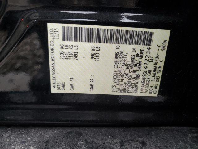 2016 NISSAN MAXIMA 3.5 - 1N4AA6AP9GC422234