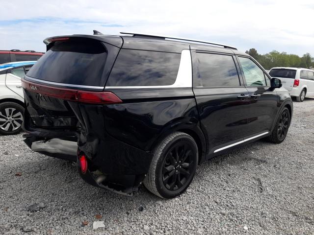 KIA CARNIVAL S 2022 black  gas KNDNE5H37N6073468 photo #4