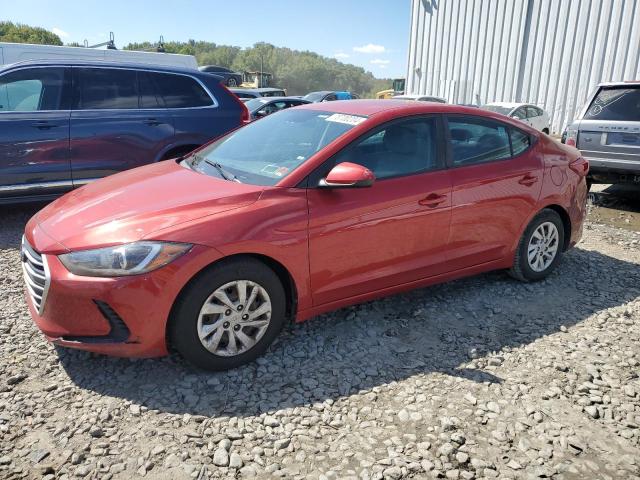 HYUNDAI ELANTRA SE 2018 red  gas 5NPD74LF8JH289363 photo #1