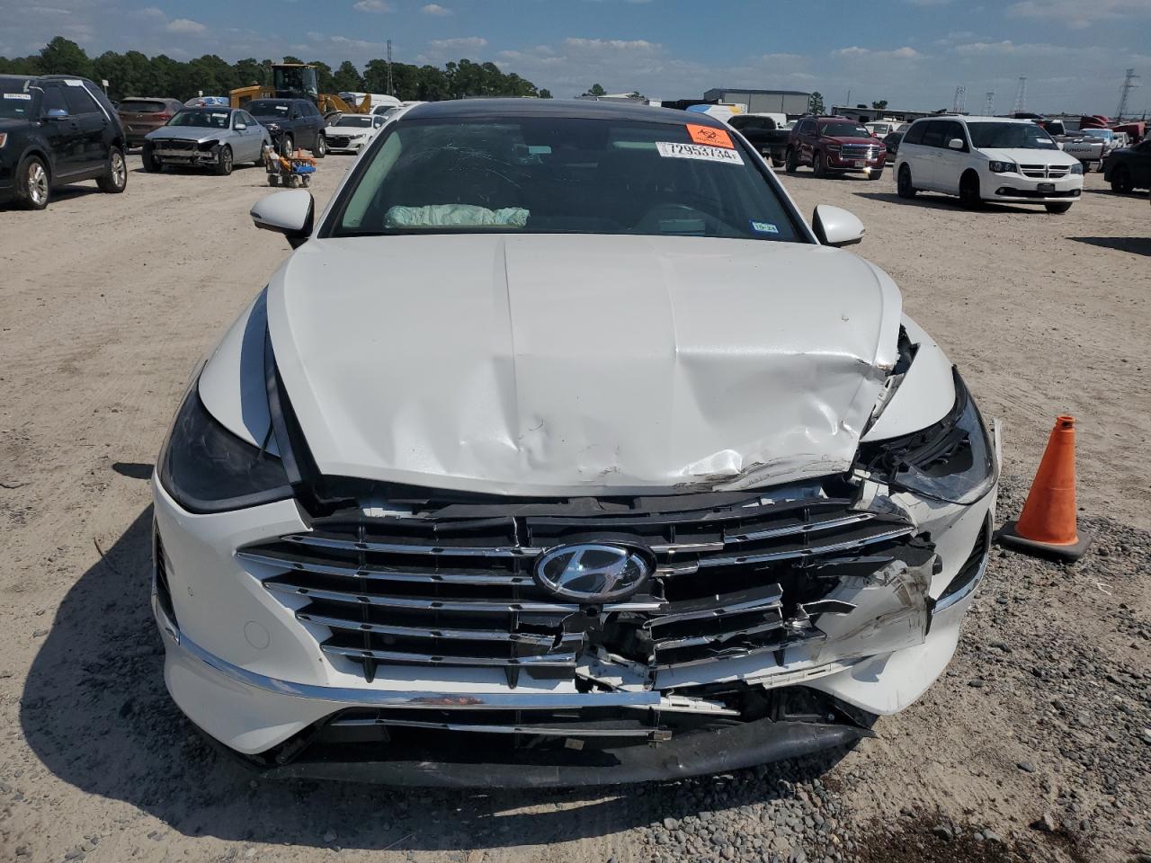 Lot #2945485128 2022 HYUNDAI SONATA HYB