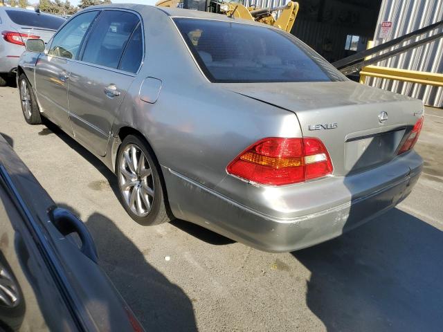 LEXUS LS 430 2002 gold  gas JTHBN30F220053591 photo #3