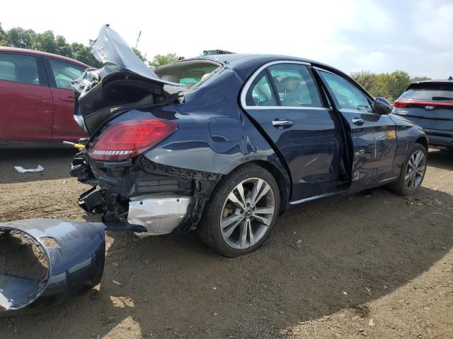 MERCEDES-BENZ C 300 4MAT 2019 blue  gas WDDWF8EB0KR517711 photo #4