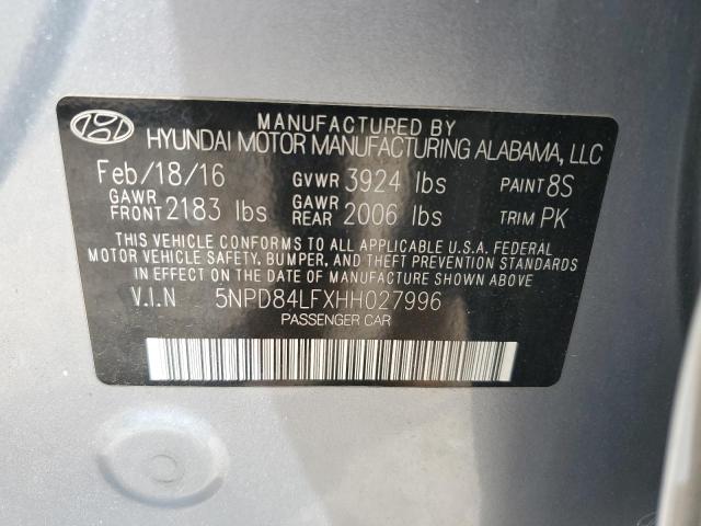2017 HYUNDAI ELANTRA SE - 5NPD84LFXHH027996