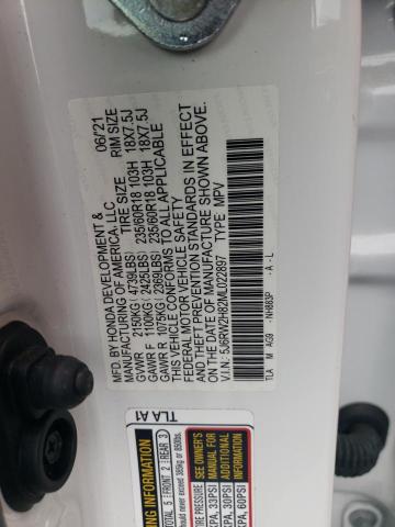 2021 HONDA CR-V EXL - 5J6RW2H82ML022897