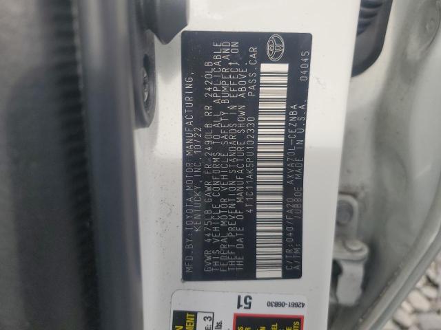 2023 TOYOTA CAMRY LE - 4T1C11AK5PU102330