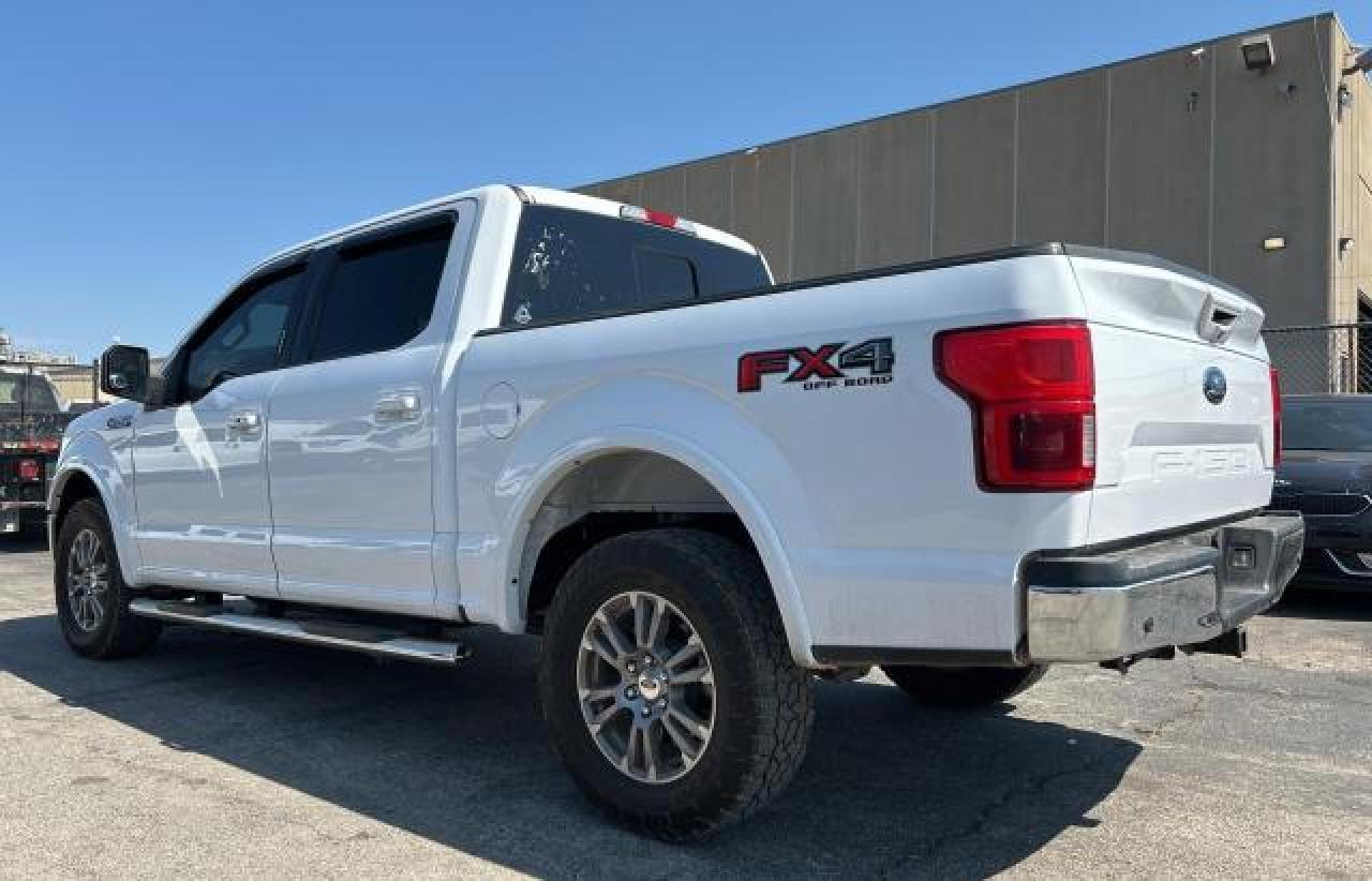 FORD F150 SUPER 2020 white  gas 1FTEW1E57LKD80008 photo #4