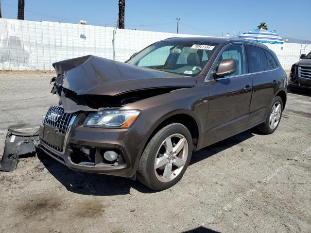 AUDI Q5 PRESTIG 2011 brown  gas WA1WKAFPXBA003624 photo #1