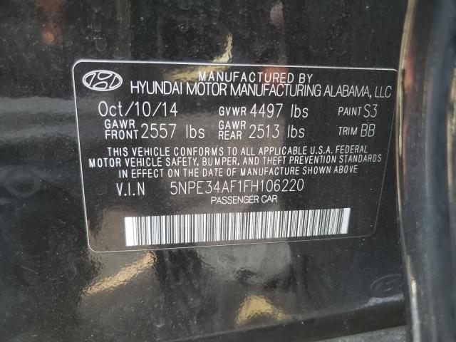 2015 HYUNDAI SONATA SPO - 5NPE34AF1FH106220
