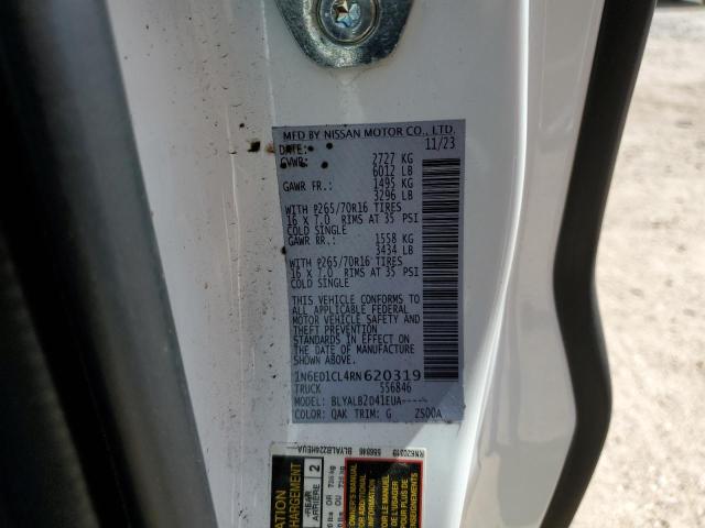2024 NISSAN FRONTIER S - 1N6ED1CL4RN620319