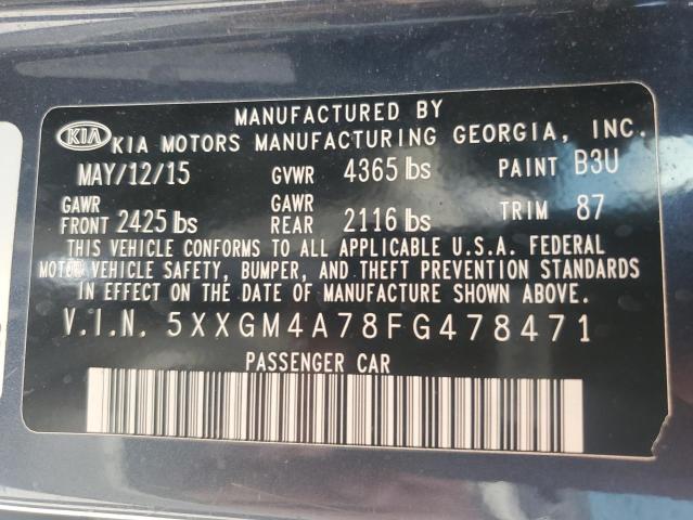 2015 KIA OPTIMA LX - 5XXGM4A78FG478471