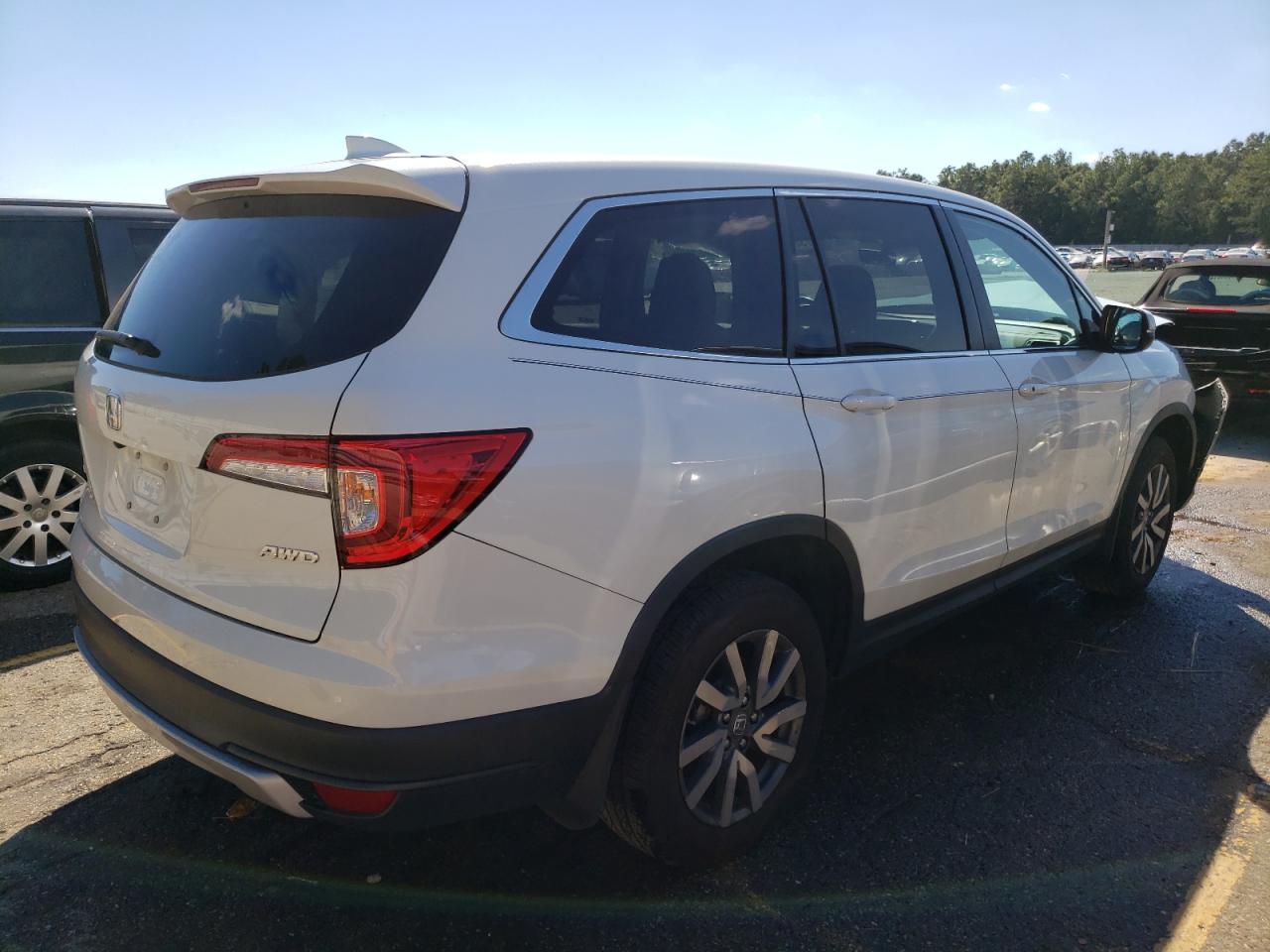 Lot #2943146474 2020 HONDA PILOT EXL