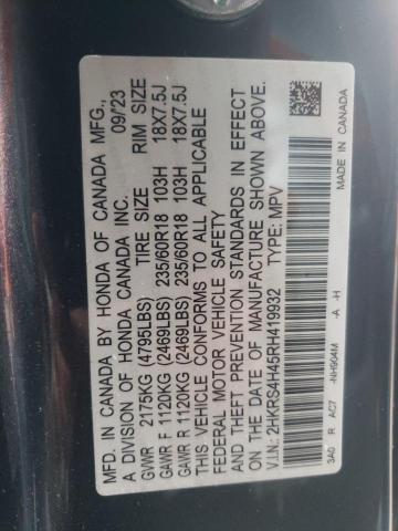 2024 HONDA CRV EX 2HKRS4H45RH419932