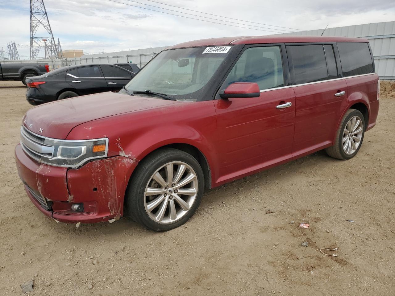 Lot #2943445699 2013 FORD FLEX LIMIT