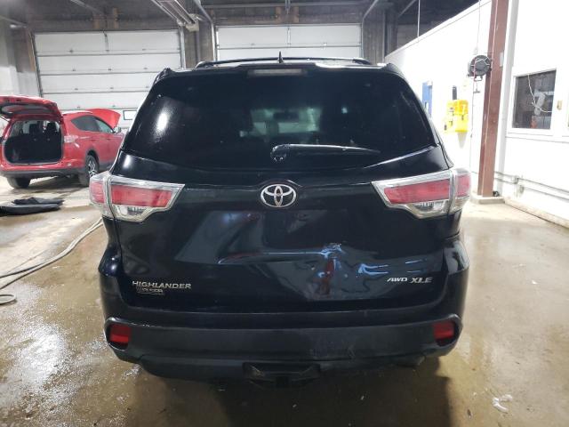 VIN 5TDJKRFH9FS181363 2015 Toyota Highlander, Xle no.6