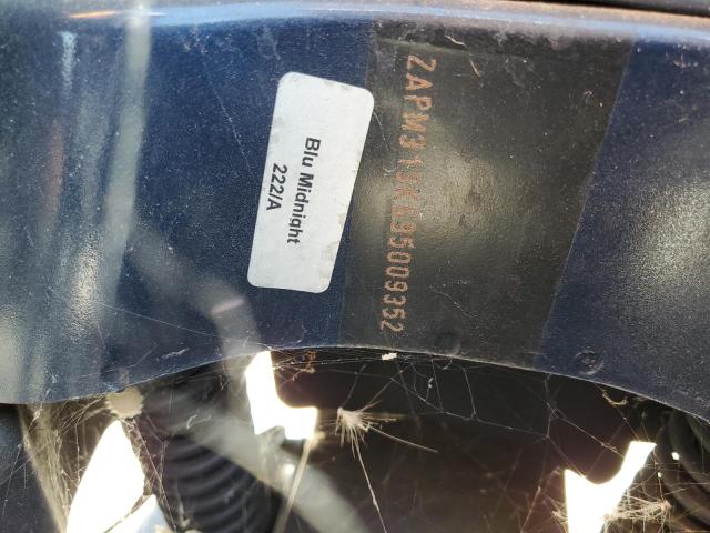2009 VESPA GRANTURISM ZAPM319K695009352