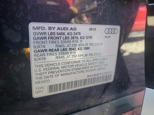 VIN WA1ANAFY7L2022721 2020 Audi Q5, Premium no.13