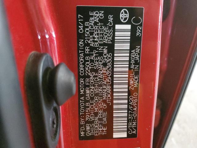 2017 TOYOTA PRIUS - JTDKARFU5H3538305