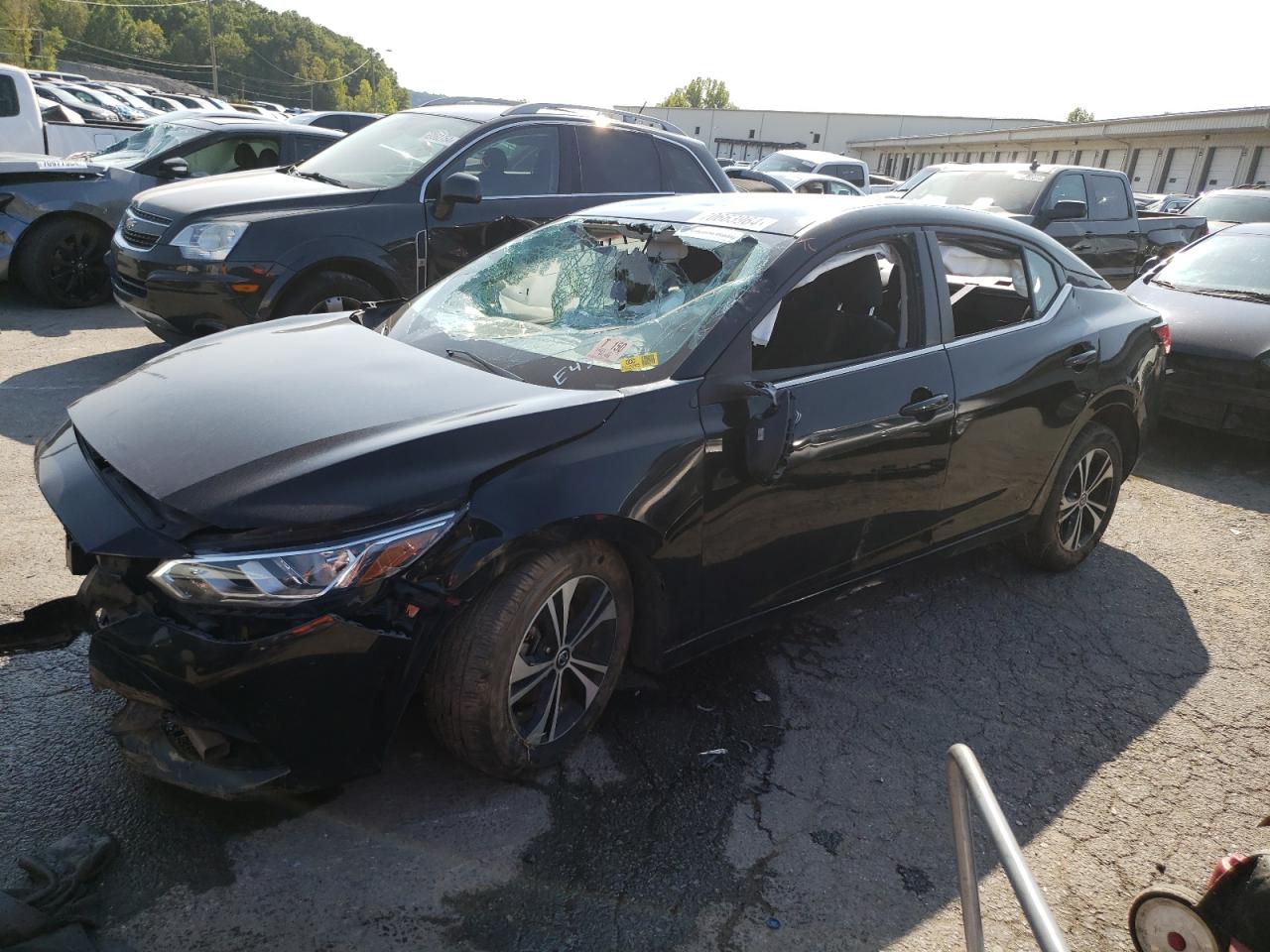 Lot #2893087746 2021 NISSAN SENTRA SV