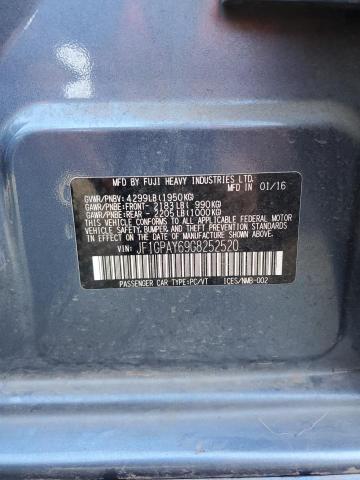 2016 SUBARU IMPREZA SP - JF1GPAY69G8252520